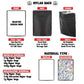 805 Glue custom printed mylar bag