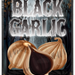 Black Garlic custom printed mylar bag