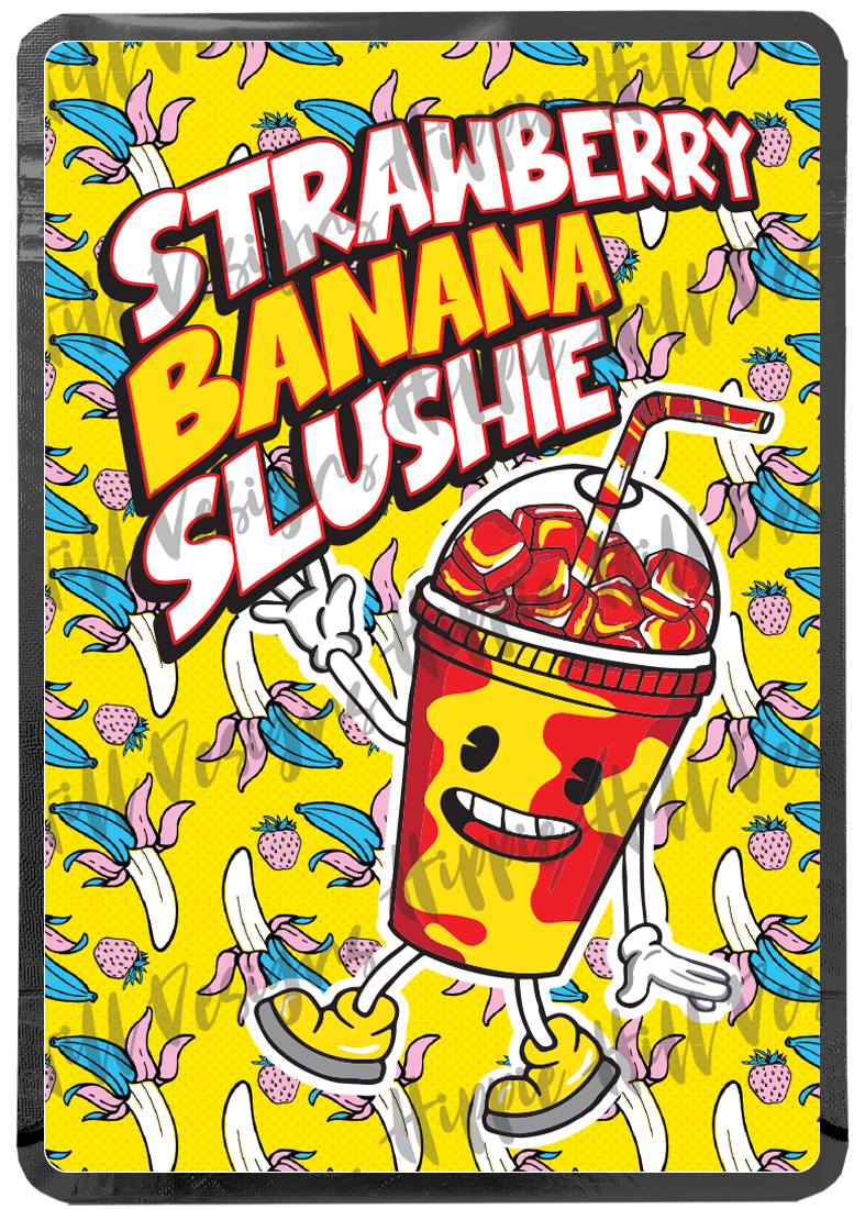 Strawberry Banana Slushie