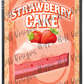 Strawberry Cake custom printed mylar bag