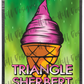 Triangle Sherbert custom printed mylar bag