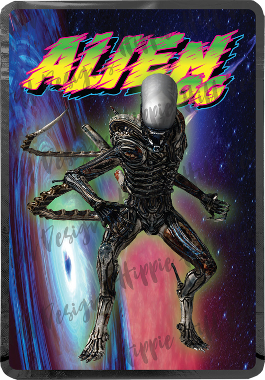 Alien OG custom printed mylar bag