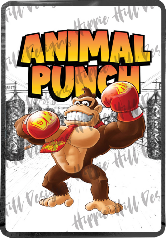 Animal Punch V2. custom printed mylar bag
