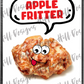 Apple Fritter custom printed mylar bag