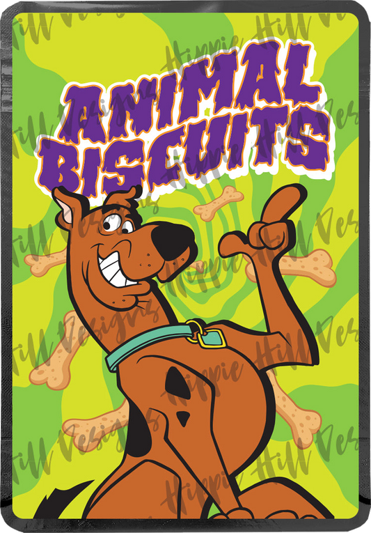 Animal Biscuits custom printed mylar bag