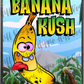 Banana Kush custom printed mylar bag