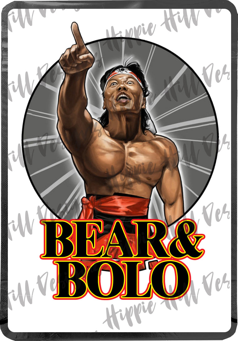 Bear & Bolo custom printed mylar bag