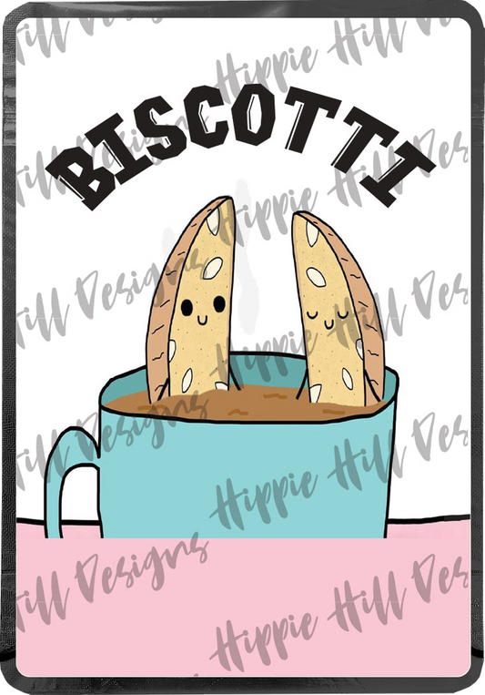 Biscotti - V2 custom printed mylar bag