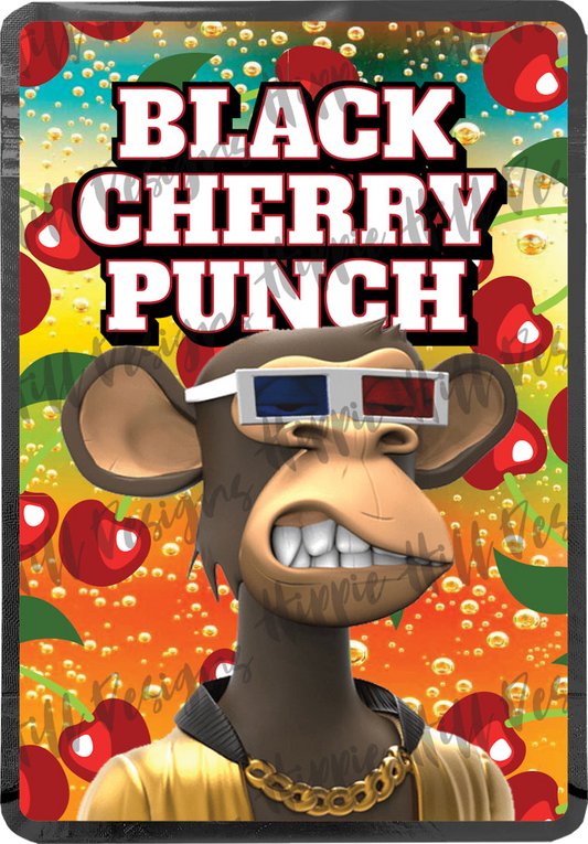 Black Cherry Punch custom printed mylar bag
