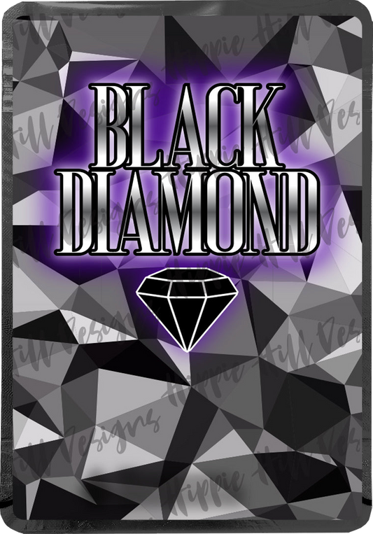 Black Diamond custom printed mylar bag