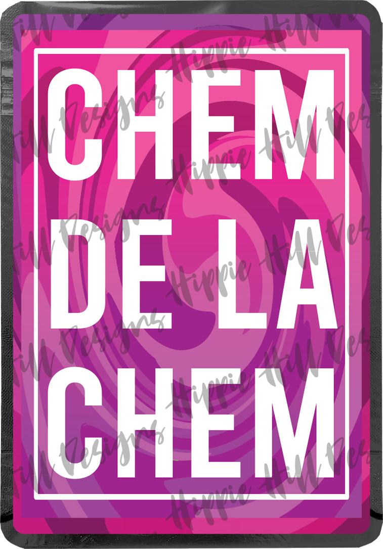 Chem De La Chem custom printed mylar bag