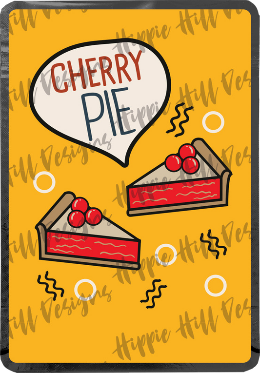 Cherry Pie custom printed mylar bag
