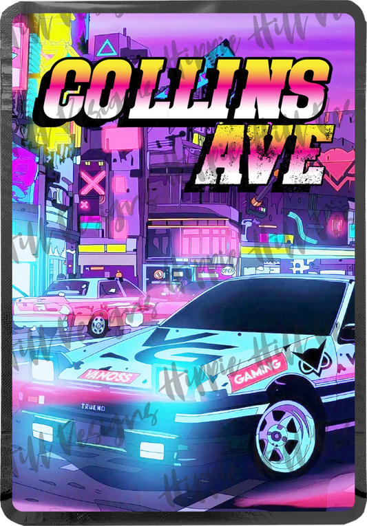 Collins Ave custom printed mylar bag