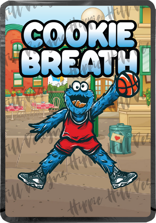 Cookie Breath custom printed mylar bag