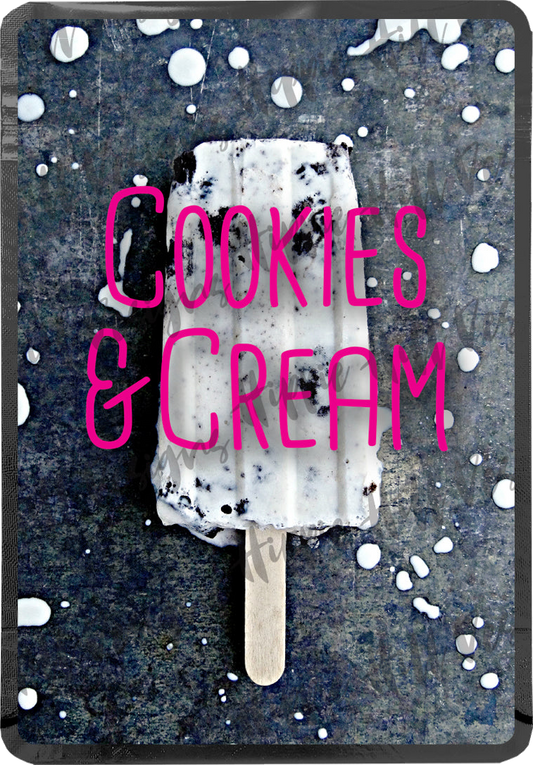 Cookies & Cream custom printed mylar bag