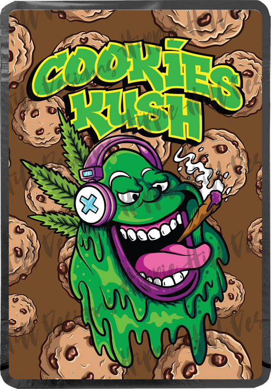 Cookies Kush custom printed mylar bag