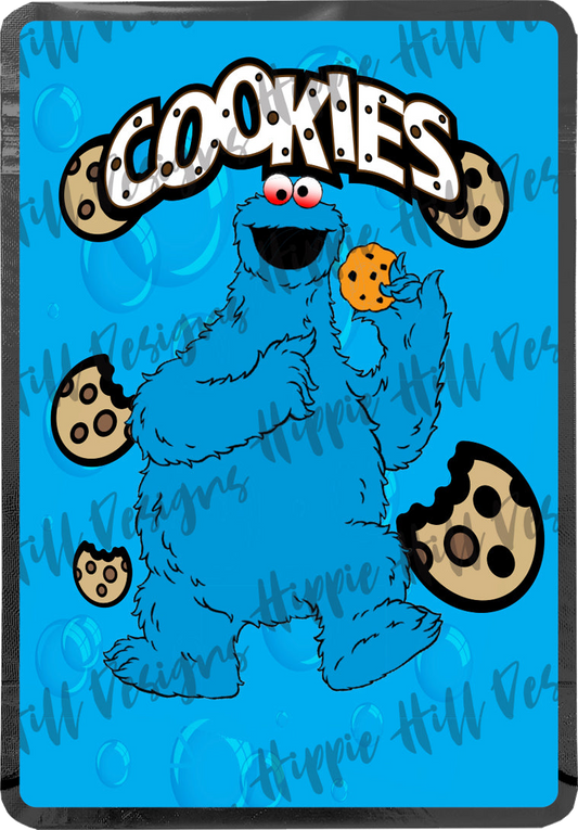 Cookies custom printed mylar bag