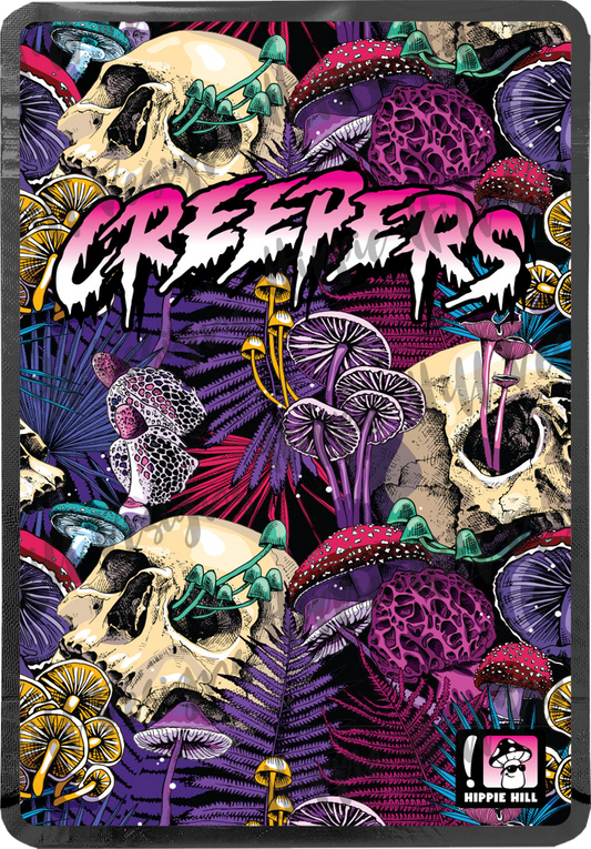 Creepers custom printed mylar bag