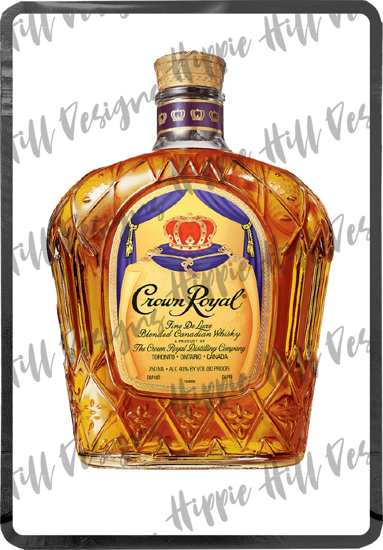 Crown Royal custom printed mylar bag
