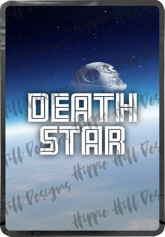 Death Star custom printed mylar bag