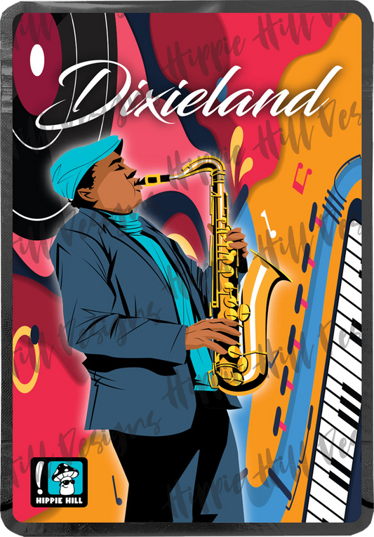 Dixieland custom printed mylar bag
