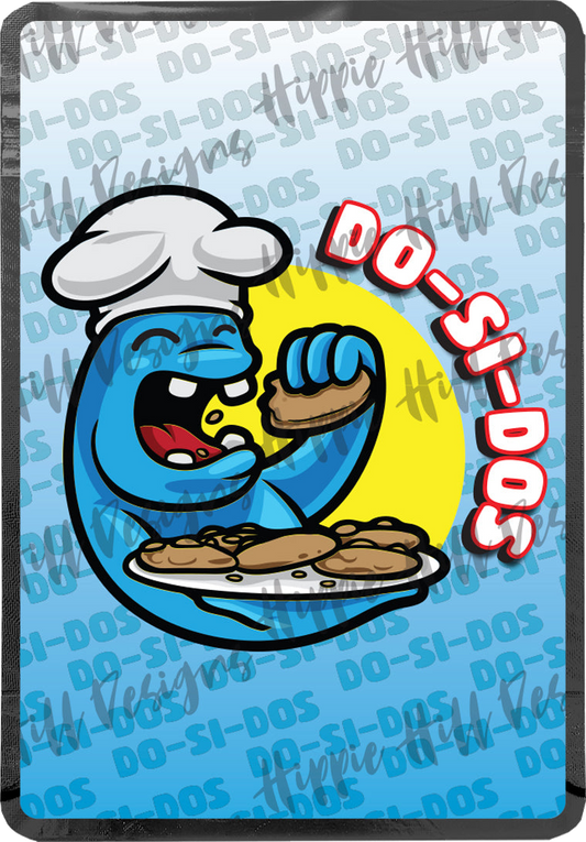 Do-si-dos V2 custom printed mylar bag