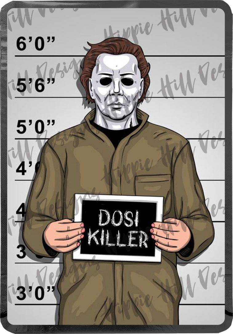 Dosi Killer custom printed mylar bag