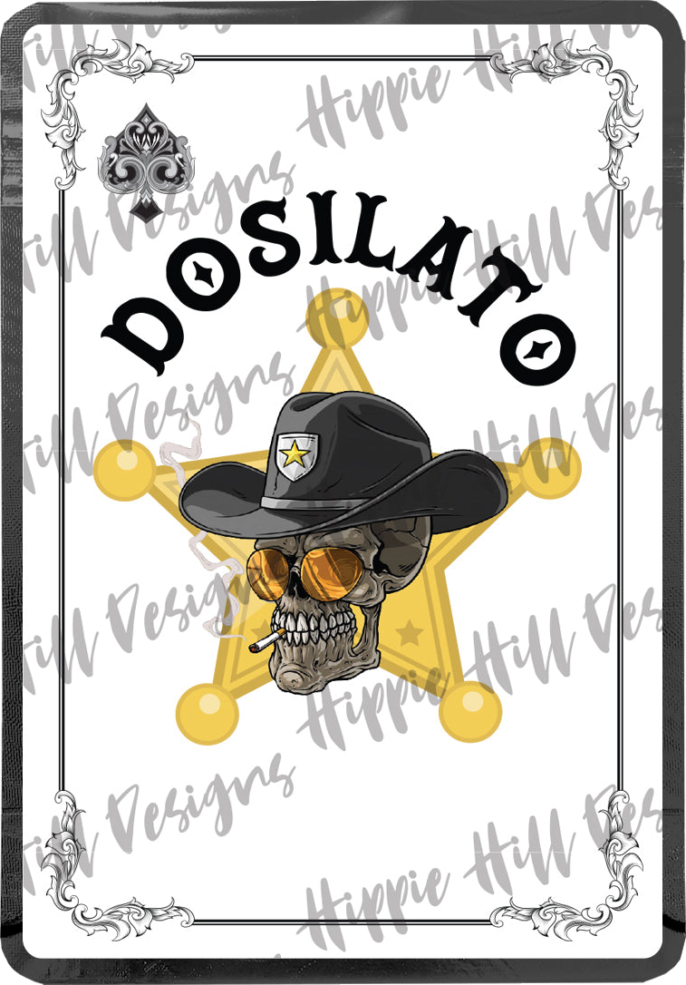 Dosilato V3. custom printed mylar bag