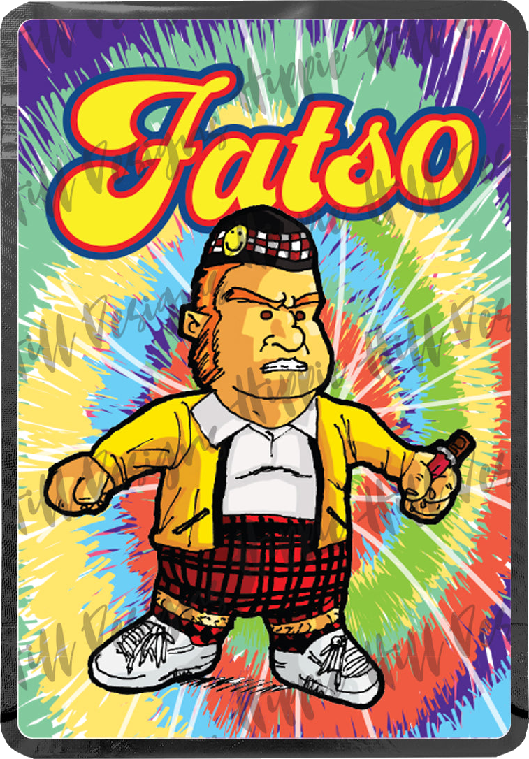 Fatso custom printed mylar bag