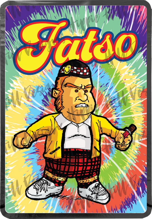 Fatso custom printed mylar bag