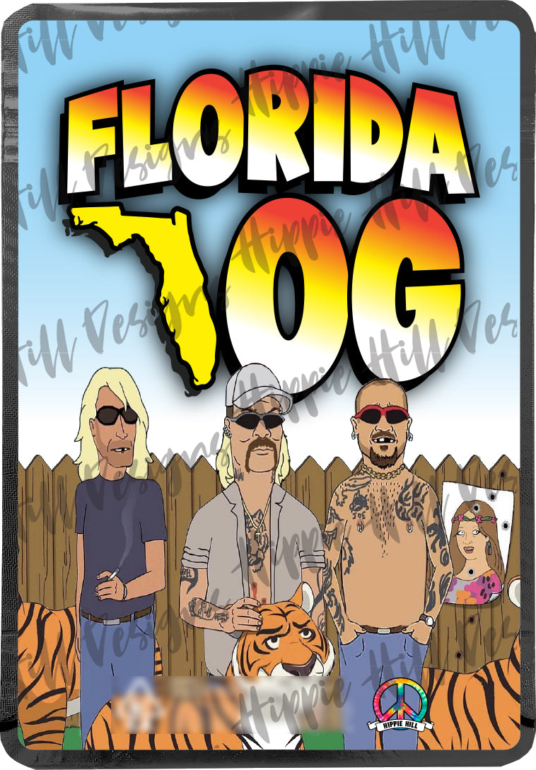 Florida OG custom printed mylar bag