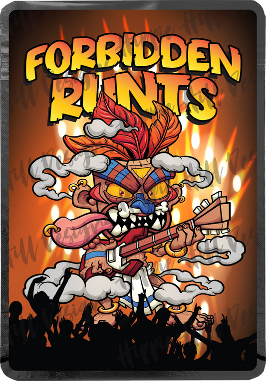 Forbidden Runts custom printed mylar bag