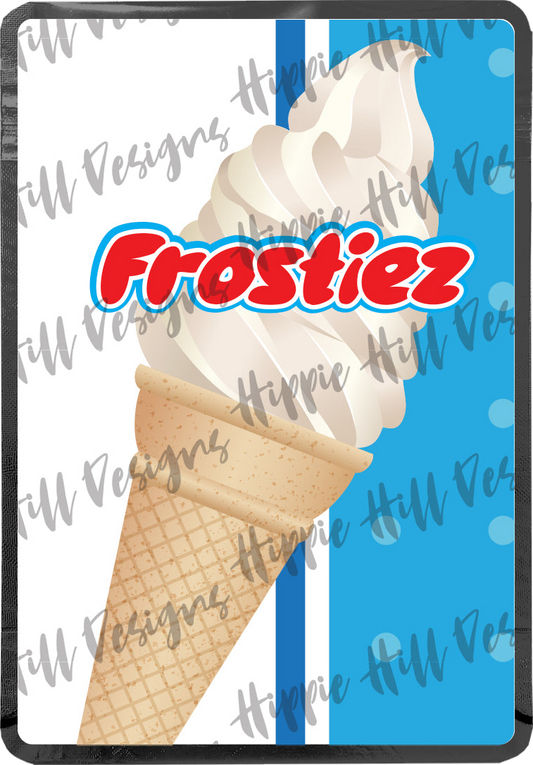 Frostiez custom printed mylar bag