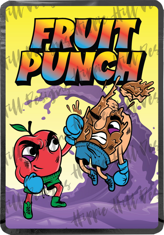 Fruit Punch custom printed mylar bag