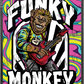 Funky Monkey custom printed mylar bag