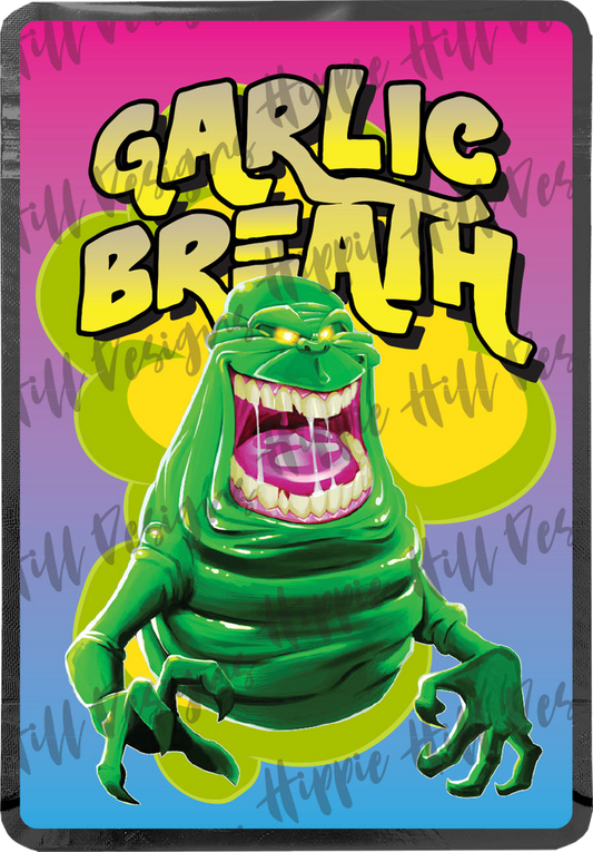 Garlic Breath custom printed mylar bag