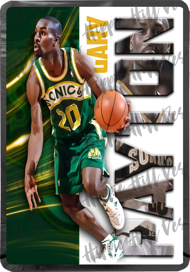 Gary Payton V2 custom printed mylar bag