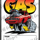 Gas - V8 custom printed mylar bag
