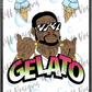 Gelato - Gucci custom printed mylar bag