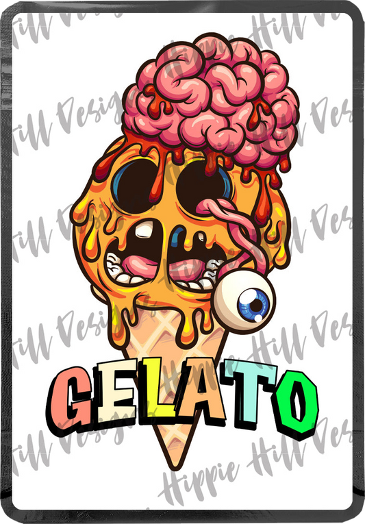 Gelato - Killer Cone custom printed mylar bag