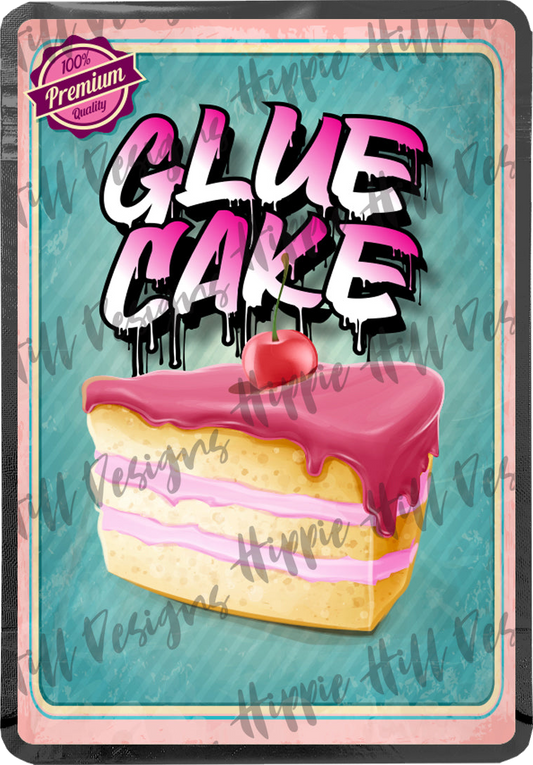 Glue Cake custom printed mylar bag