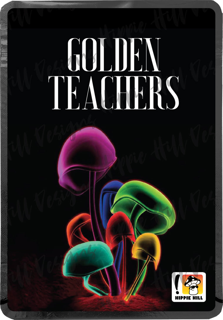 Golden Teachers custom printed mylar bag