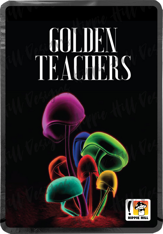 Golden Teachers custom printed mylar bag