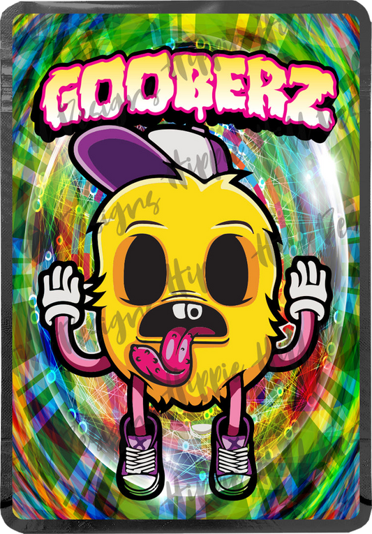 Gooberz custom printed mylar bag