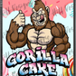 Gorilla Cake custom printed mylar bag
