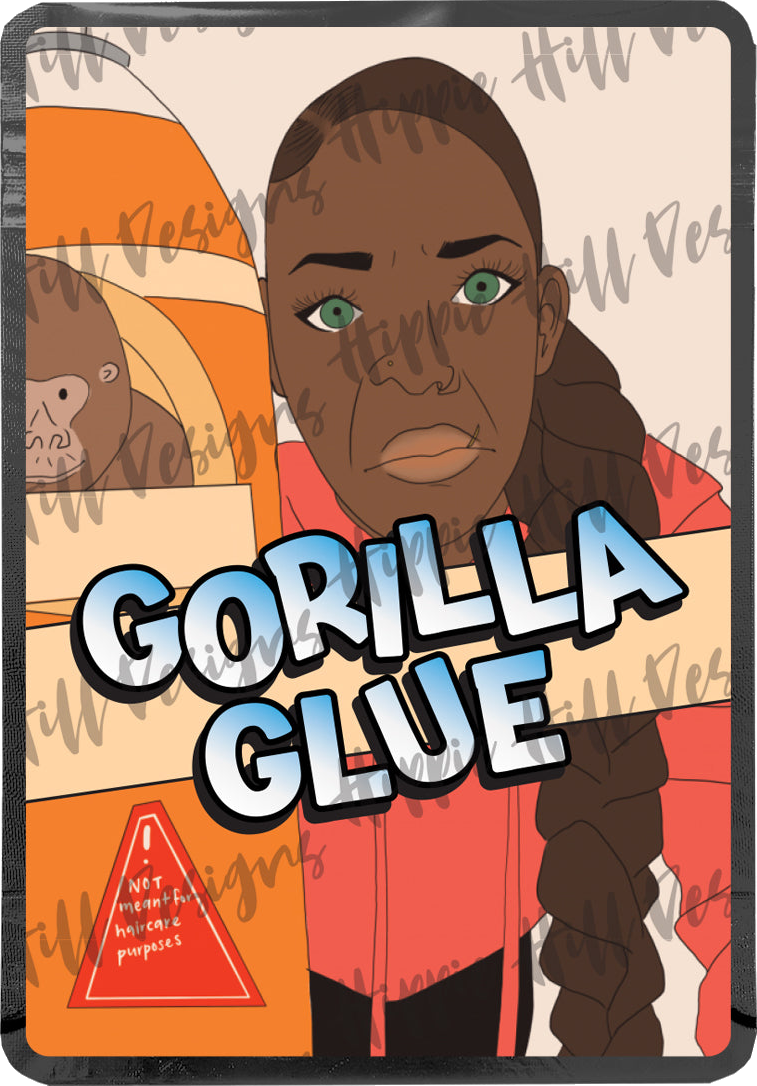 Gorilla Glue V3. custom printed mylar bag