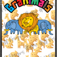 Granimals custom printed mylar bag