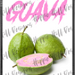 Guava custom printed mylar bag