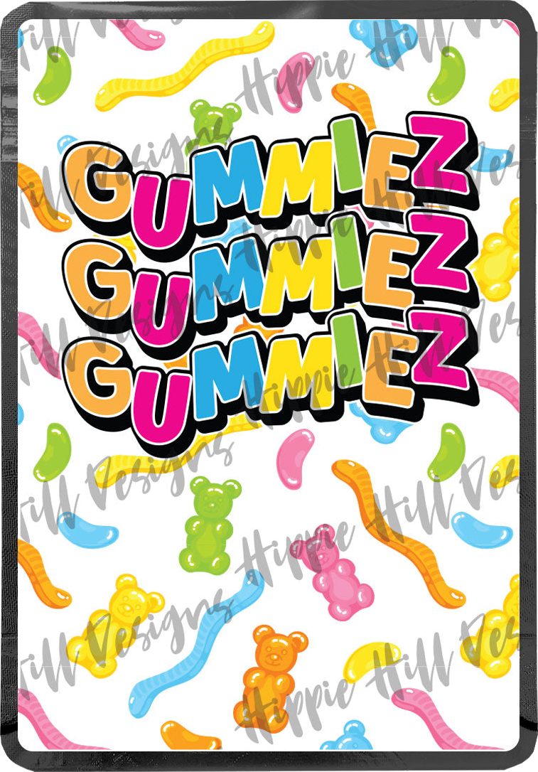 Gummiez custom printed mylar bag