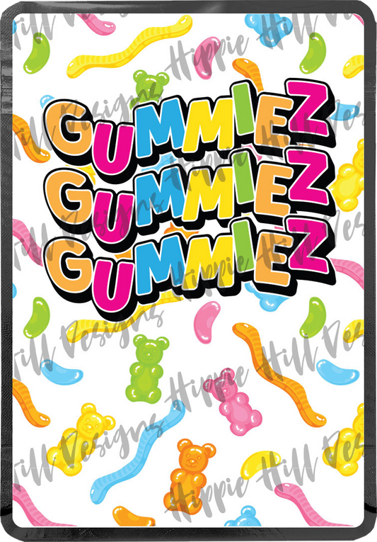 Gummiez custom printed mylar bag